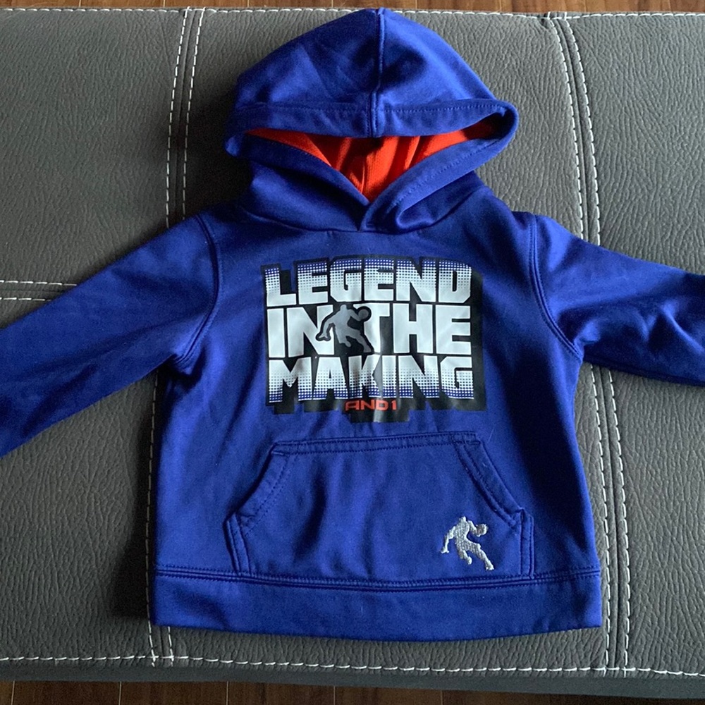 And 1 hoodie